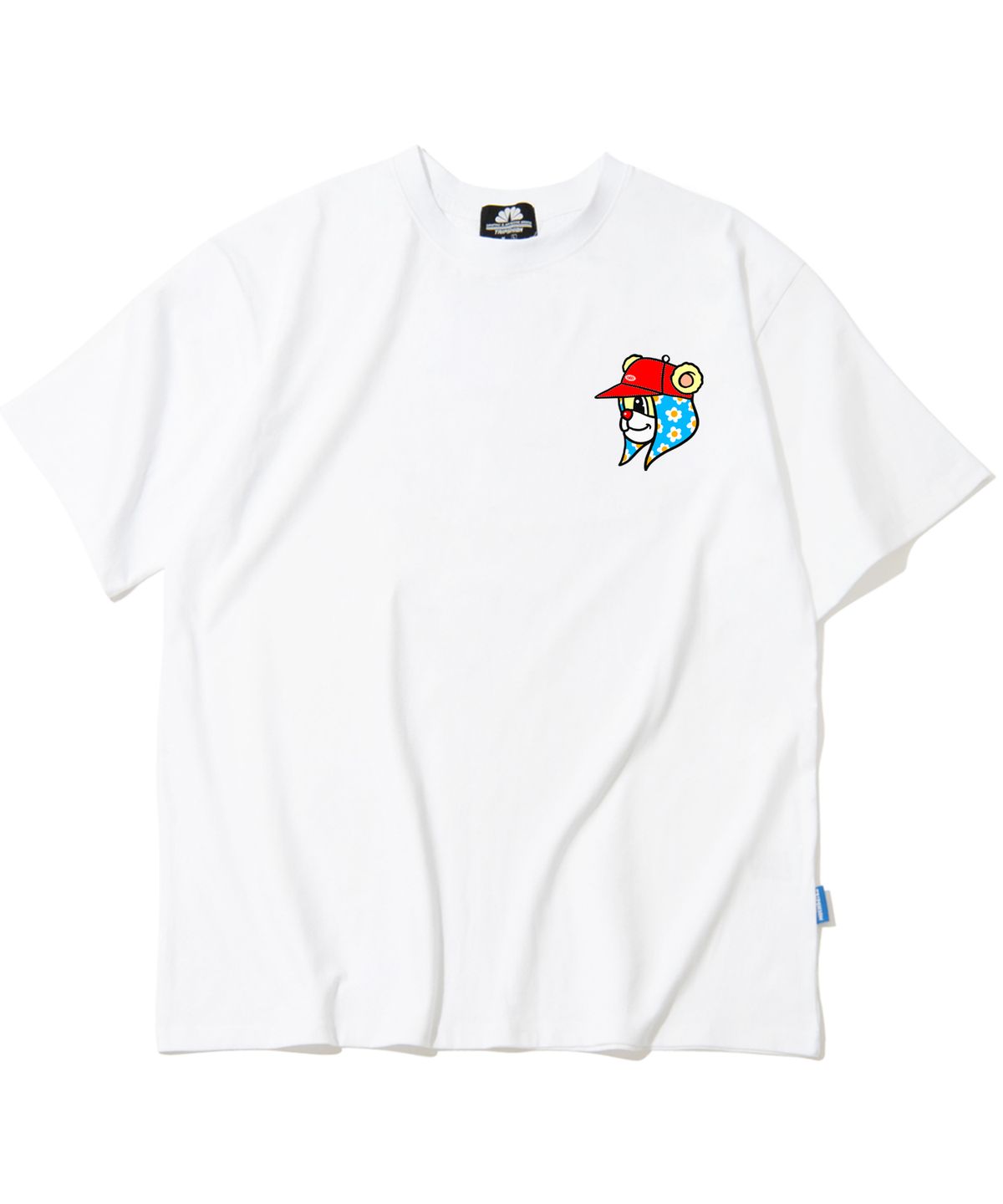 트립션(TRIPSHION) Scarf Bear 로고 티셔츠 - 8 컬러