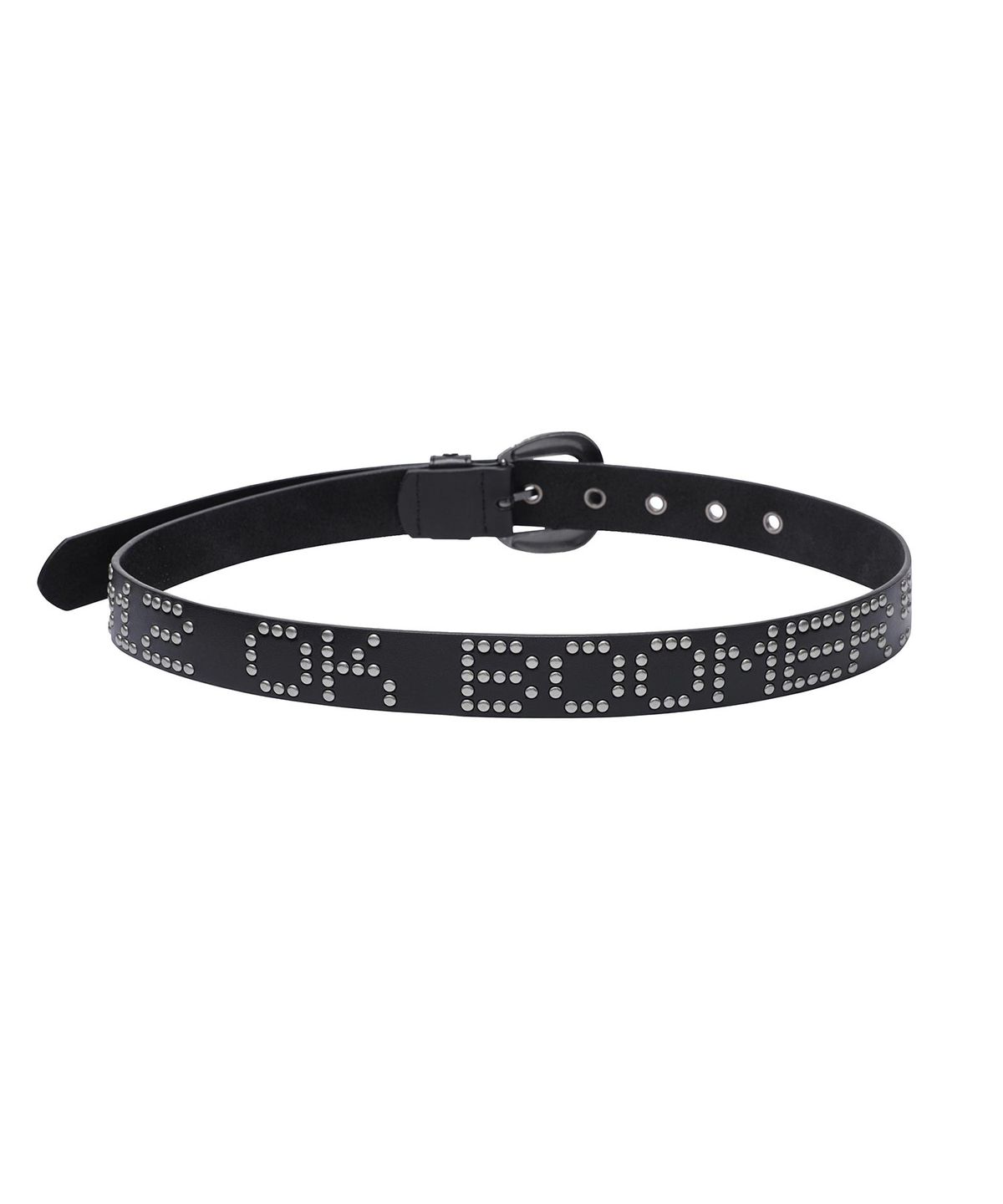 오퍼스 0012(OPUS 0012) Op. 12 BADDIE STUD LEATHER BELT BLACK