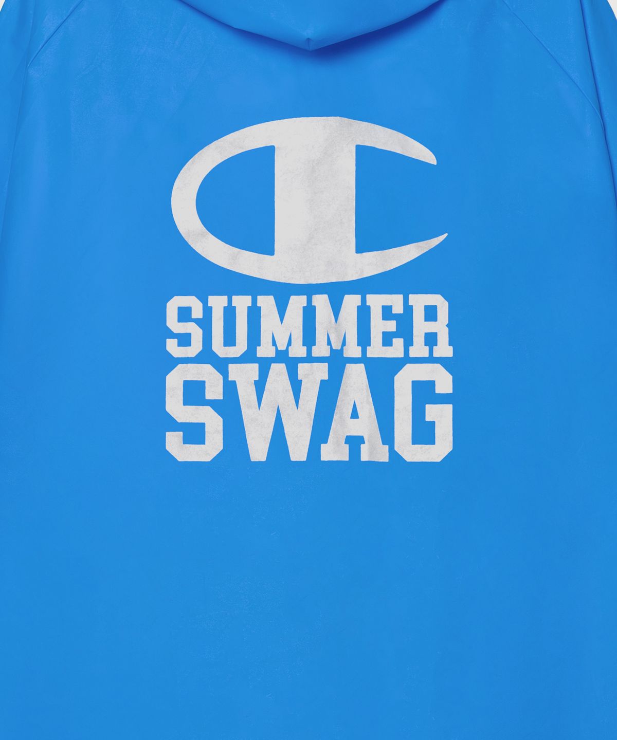 챔피온(CHAMPION) 챔피온 X 싸이흠뻑쇼 레인코트 Blue