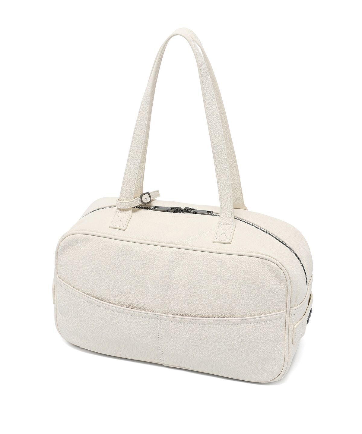 오퍼스 0012(OPUS 0012) Op. 10 MORPH LEATHER BOWLING BAG IVORY