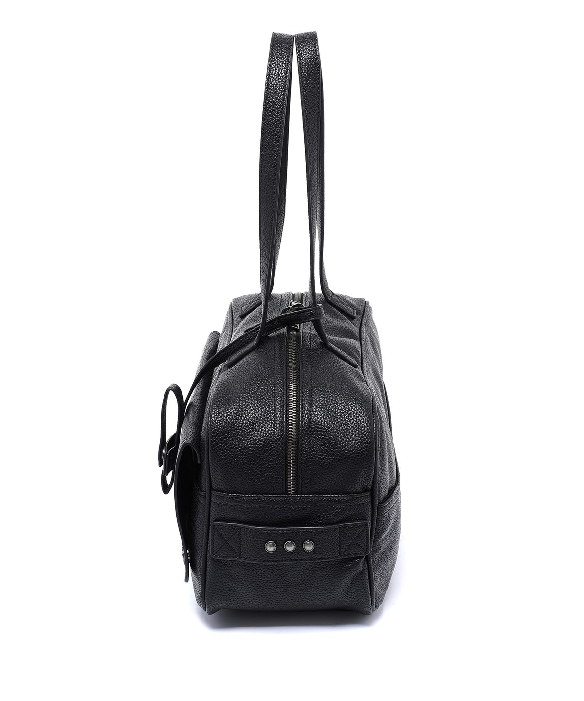 오퍼스 0012(OPUS 0012) Op. 10 MORPH LEATHER BOWLING BAG BLACK