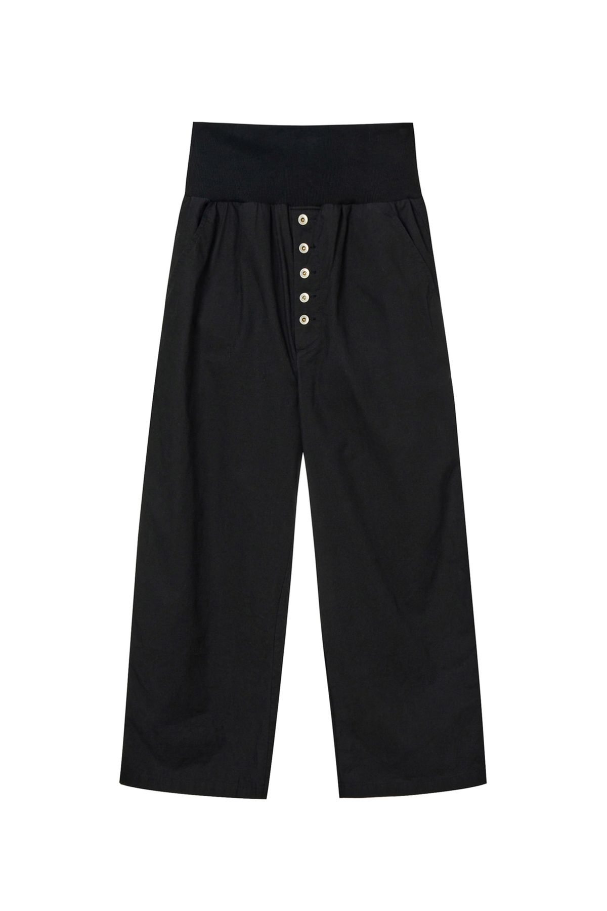 다이닛(DEINET) DEINET VINTAGE CANTON PANTS IN BLACK