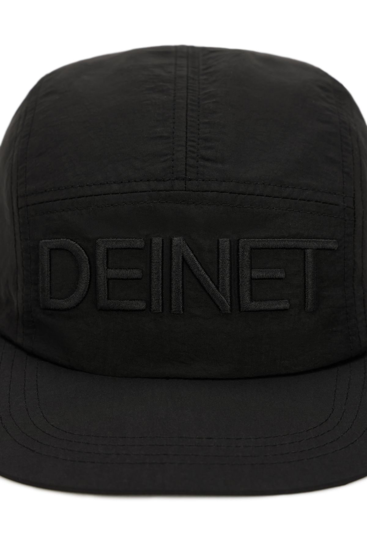 다이닛(DEINET) DEINET NYLON LOGO CAP IN BLACK