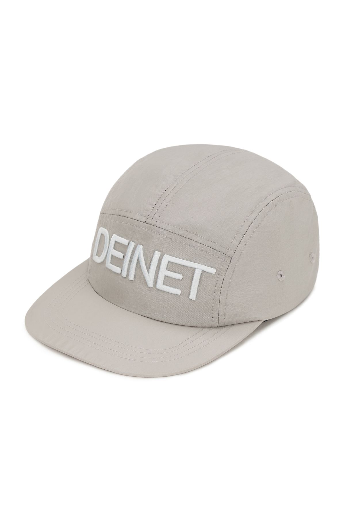 다이닛(DEINET) DEINET NYLON LOGO CAP IN SILVER