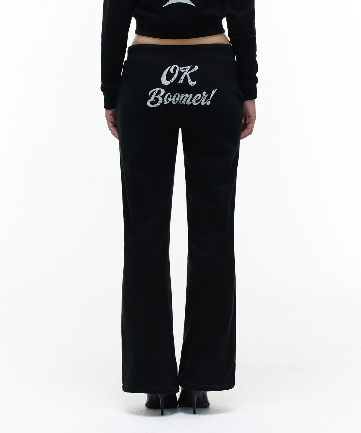 오퍼스 0012(OPUS 0012) Op. 08 CITY GIRL SWEAT PANTS BLACK