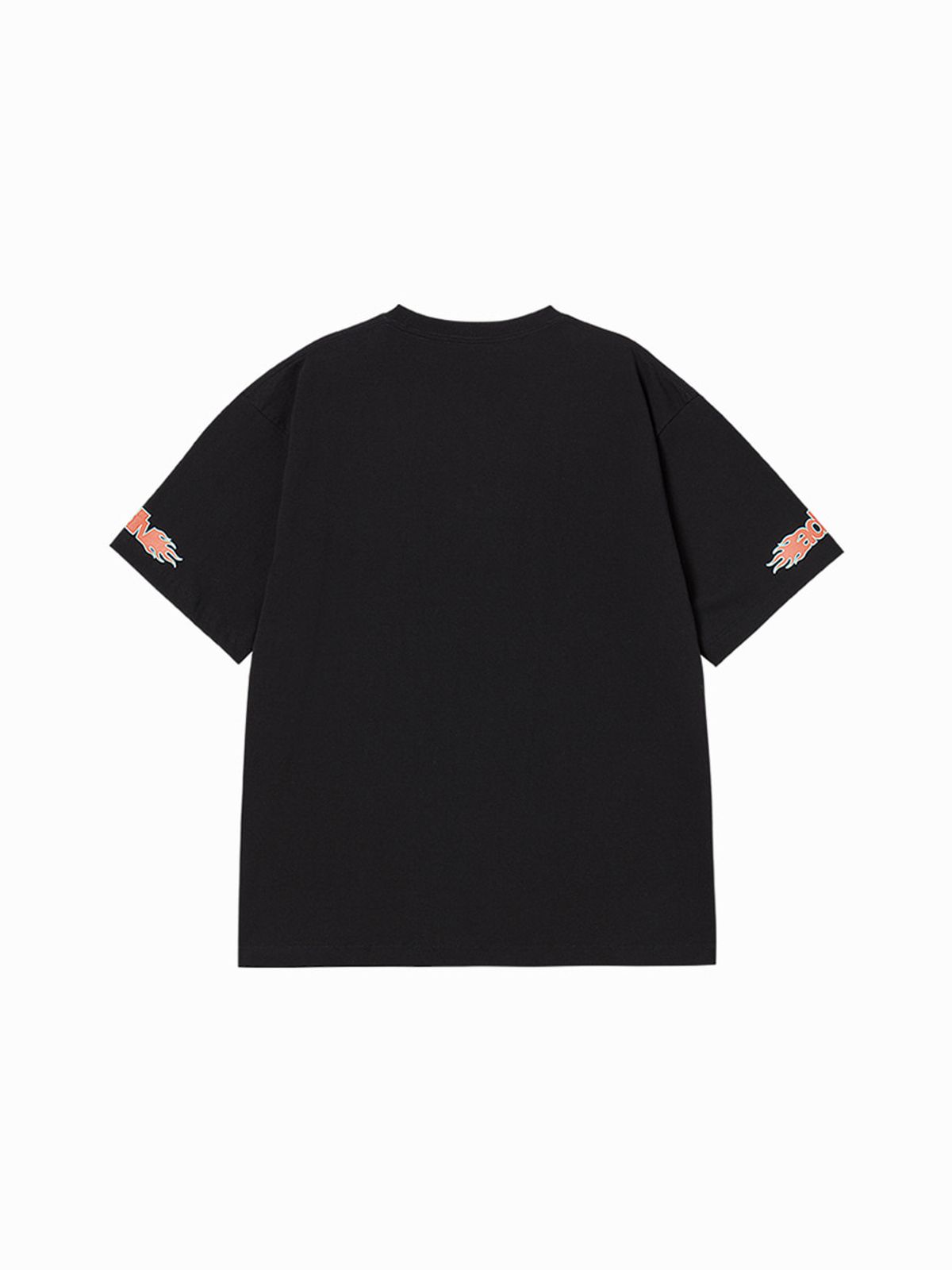 아크메드라비(ACME DE LA VIE) ADLV FIREWORKS LOGO SHORT SLEEVE T-SHIRT BLACK