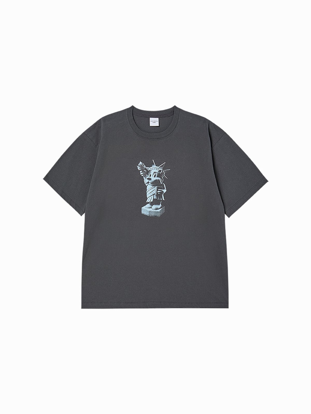 아크메드라비(ACME DE LA VIE) AC BEAR STATUE OF LIBERTY SHORT SLEEVE T-SHIRT (3 COLOR)