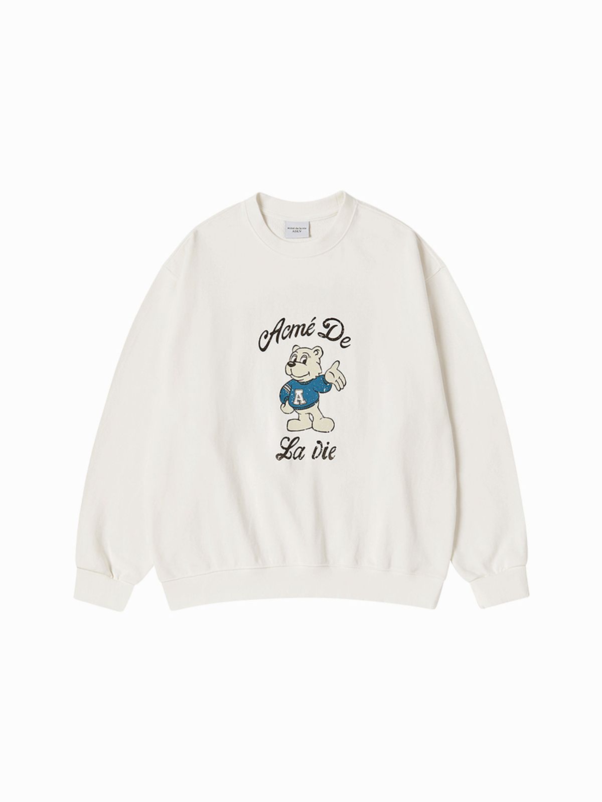 아크메드라비(ACME DE LA VIE) AC BEAR WELCOME SWEATSHIRT (3 COLOR)