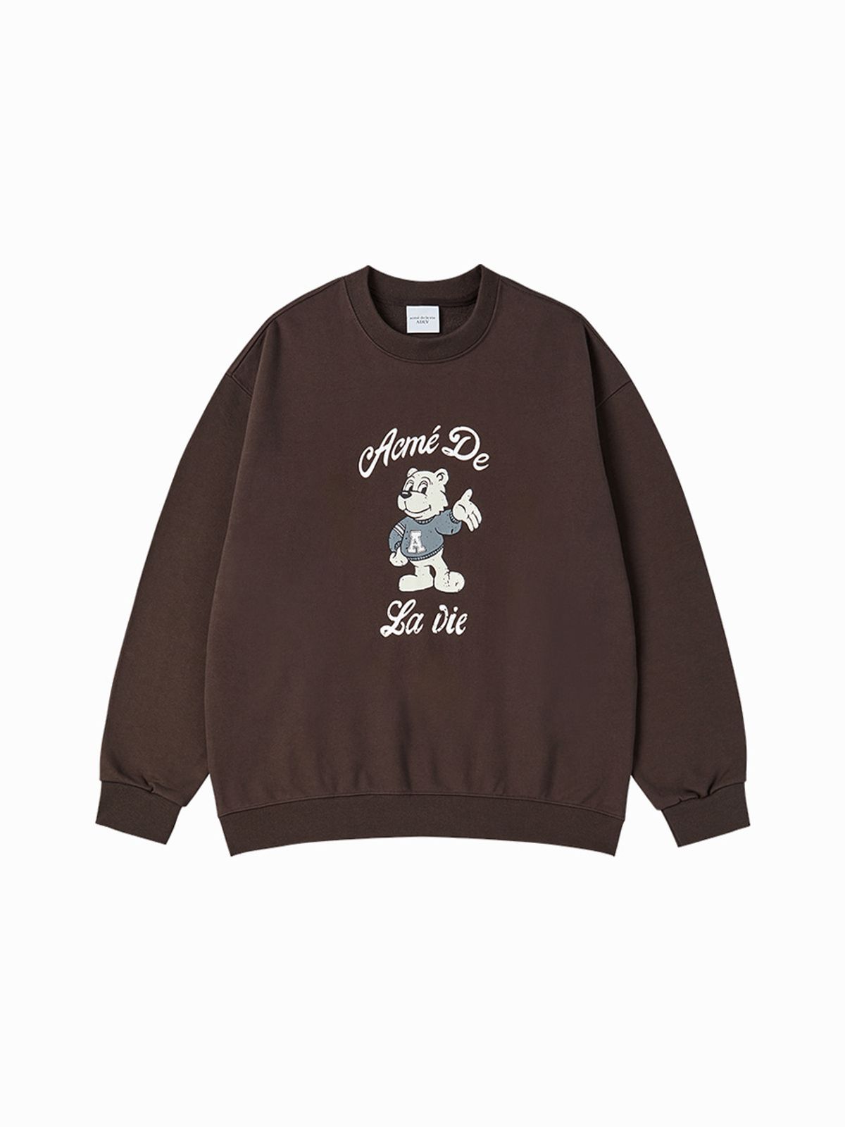 아크메드라비(ACME DE LA VIE) AC BEAR WELCOME SWEATSHIRT (3 COLOR)