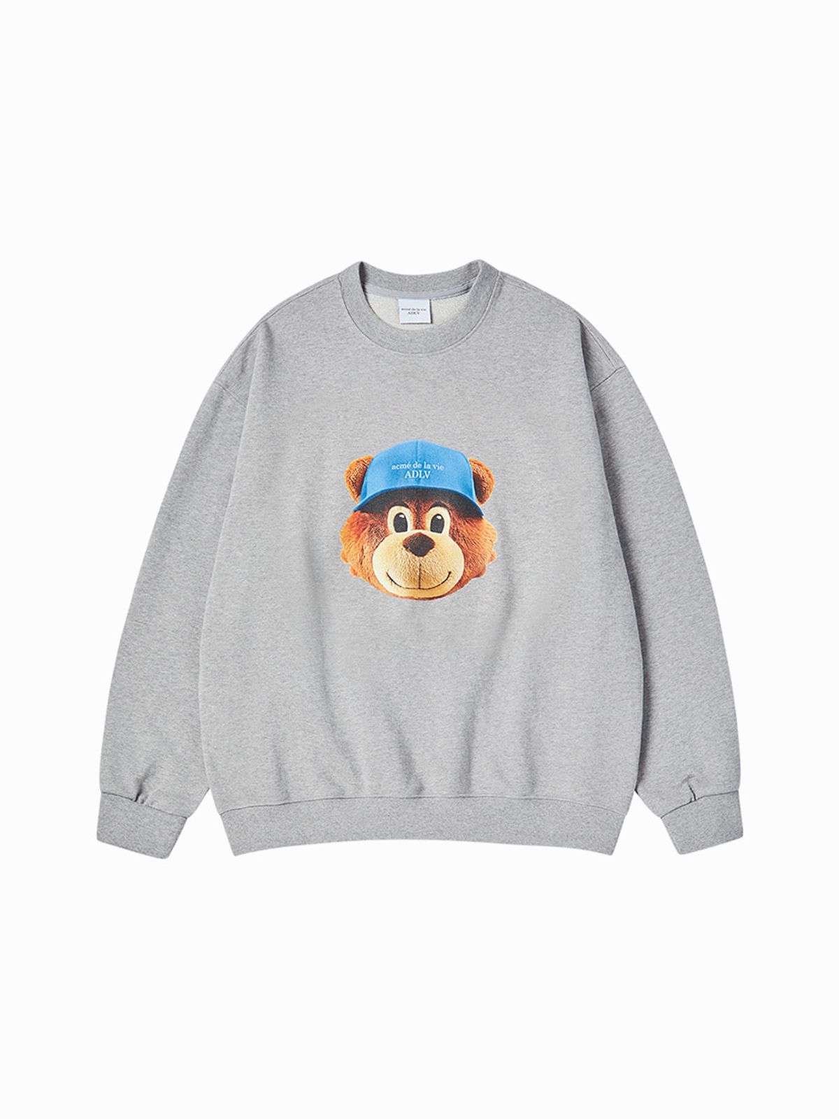 아크메드라비(ACME DE LA VIE) 3D AC BEAR FACE SWEATSHIRT (3 COLOR)