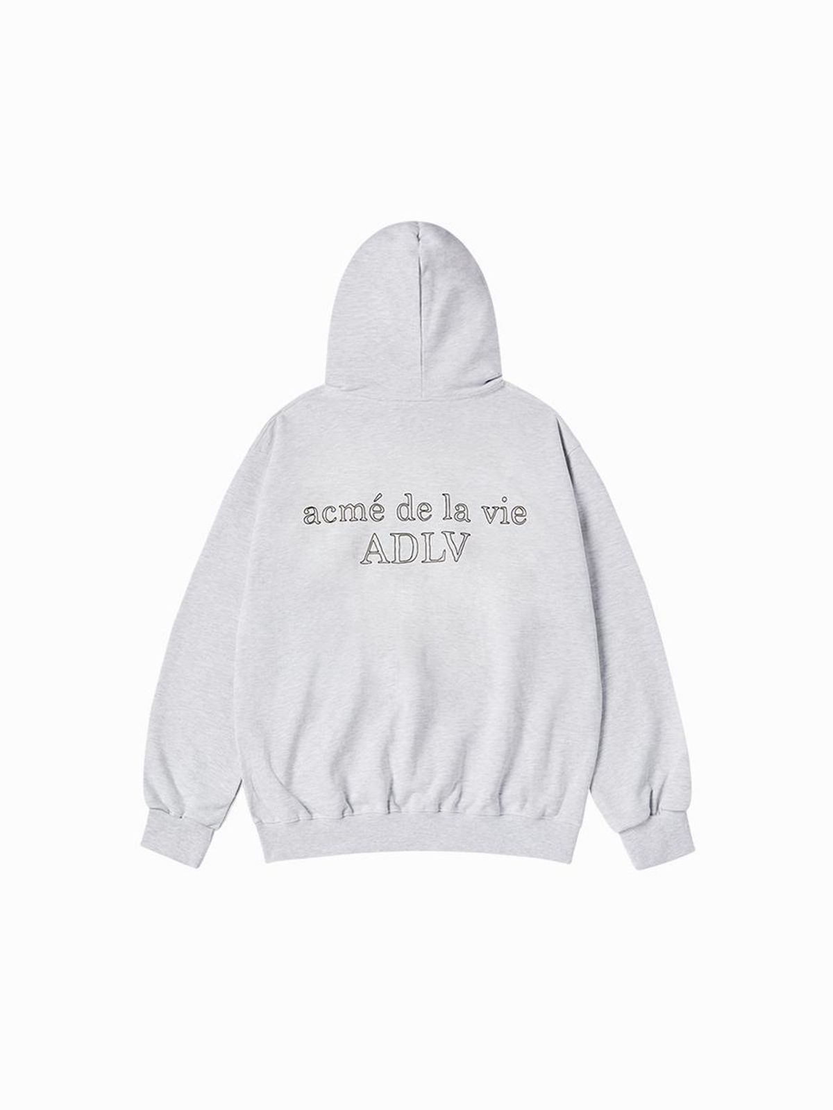 아크메드라비(ACME DE LA VIE) BORDER LINE BASIC LOGO HOODIE (4 COLOR)