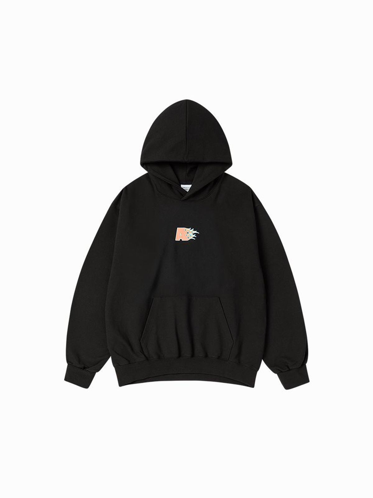 아크메드라비(ACME DE LA VIE) ADLV FIREWORKS LOGO HOODIE BLACK