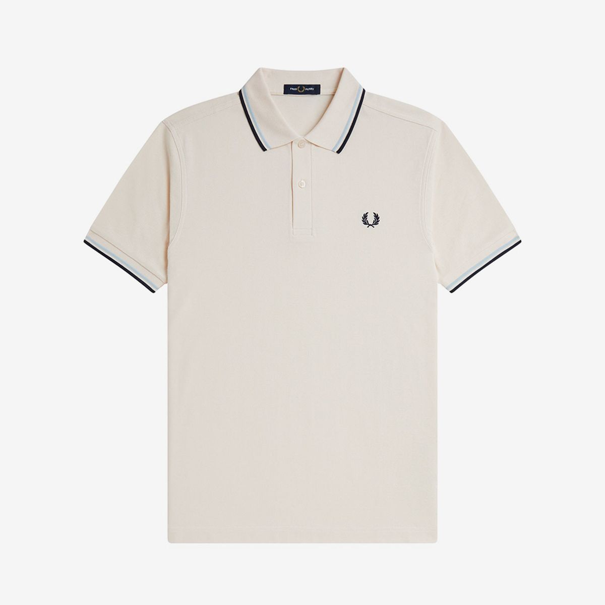 프레드페리(FRED PERRY) [M3600] 트윈 팁 프레드페리 셔츠 - 실키피치/라이트아이스/다크에어포스 AFPM2533600-Z61