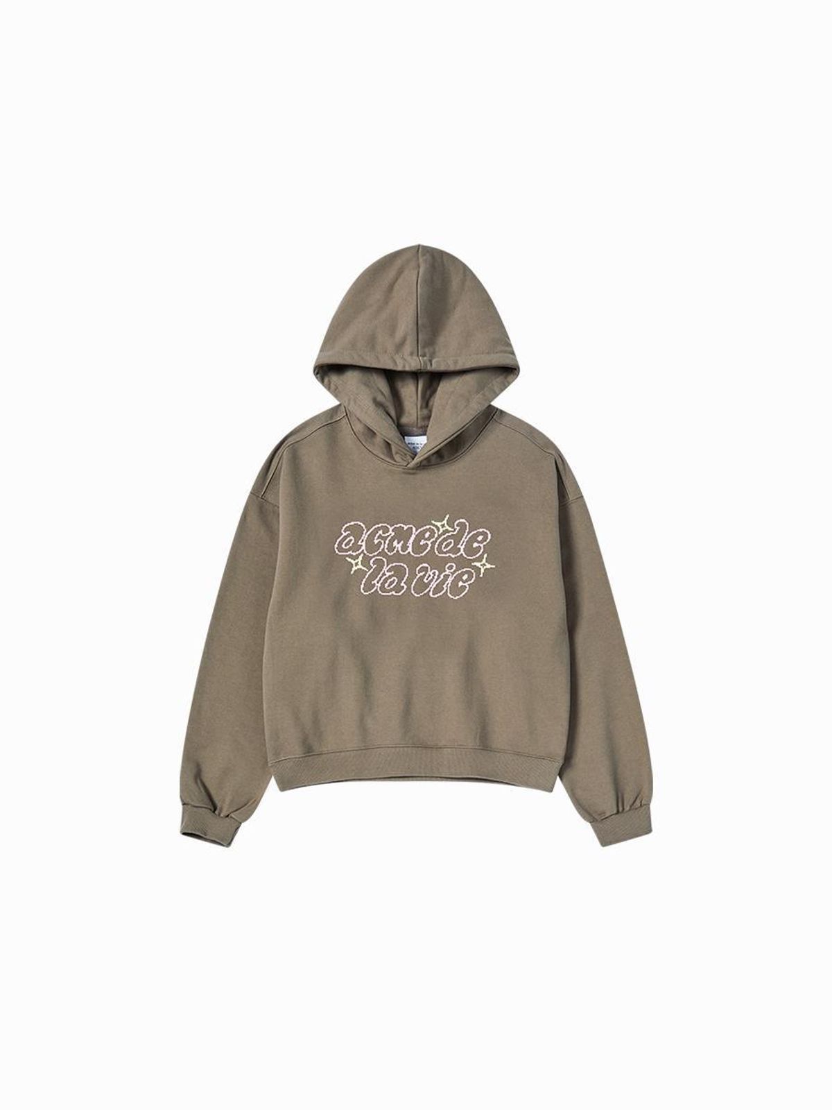 아크메드라비(ACME DE LA VIE) WOMAN TWINKLE CROP HOODIE (3 COLOR)