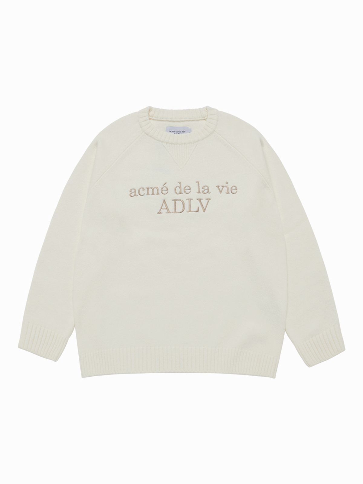 아크메드라비(ACME DE LA VIE) BASIC LOGO KNIT (4 COLOR)