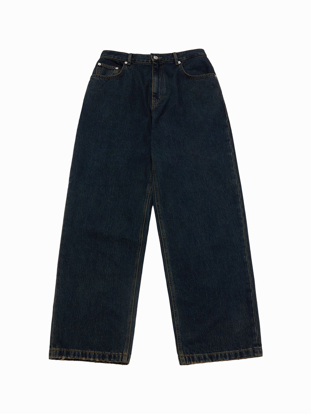 아크메드라비(ACME DE LA VIE) TAPERED FIT WASHING DENIM PANTS (2 COLOR)