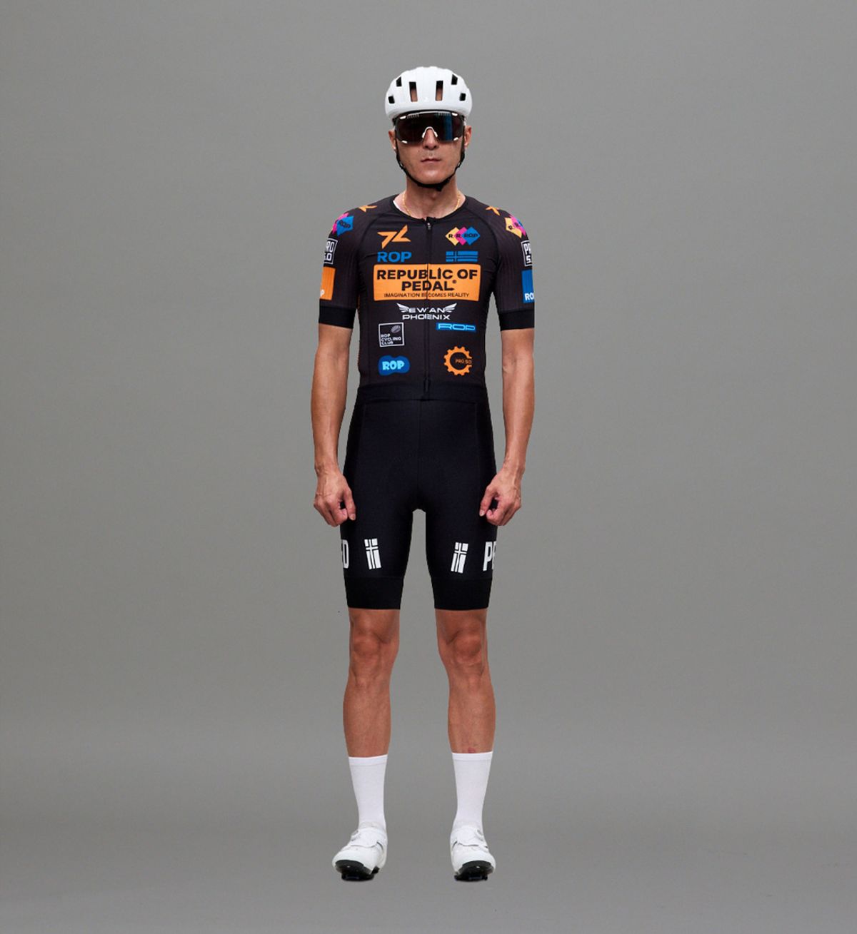 페달레(PEDALE) ROP CLUB AERO JERSEY E.P LTD - BLACK