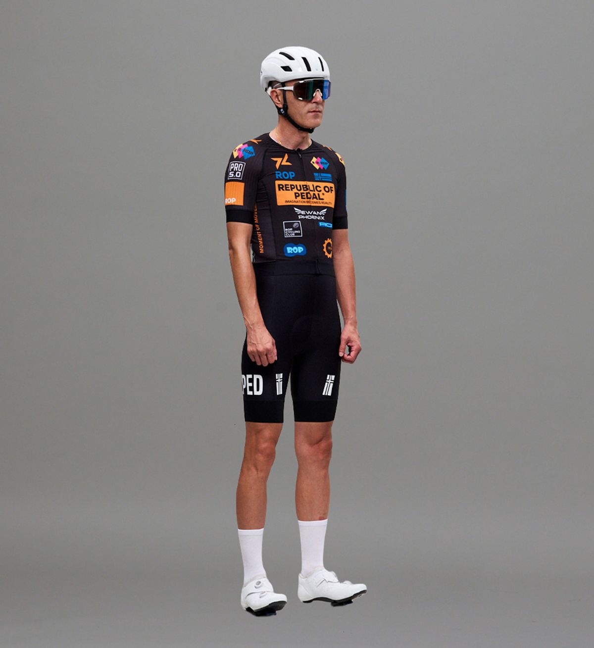 페달레(PEDALE) ROP CLUB AERO JERSEY E.P LTD - BLACK