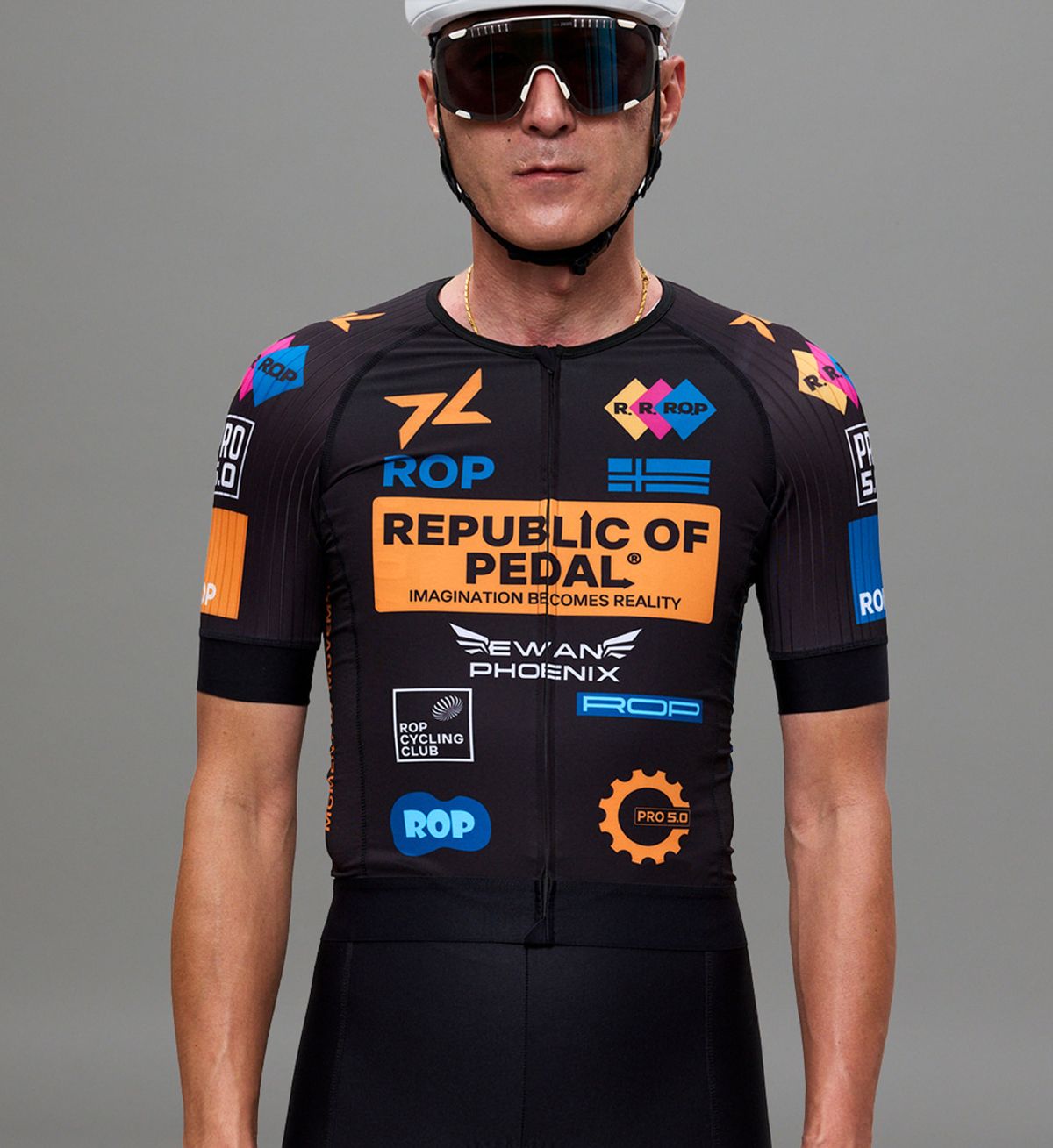 페달레(PEDALE) ROP CLUB AERO JERSEY E.P LTD - BLACK