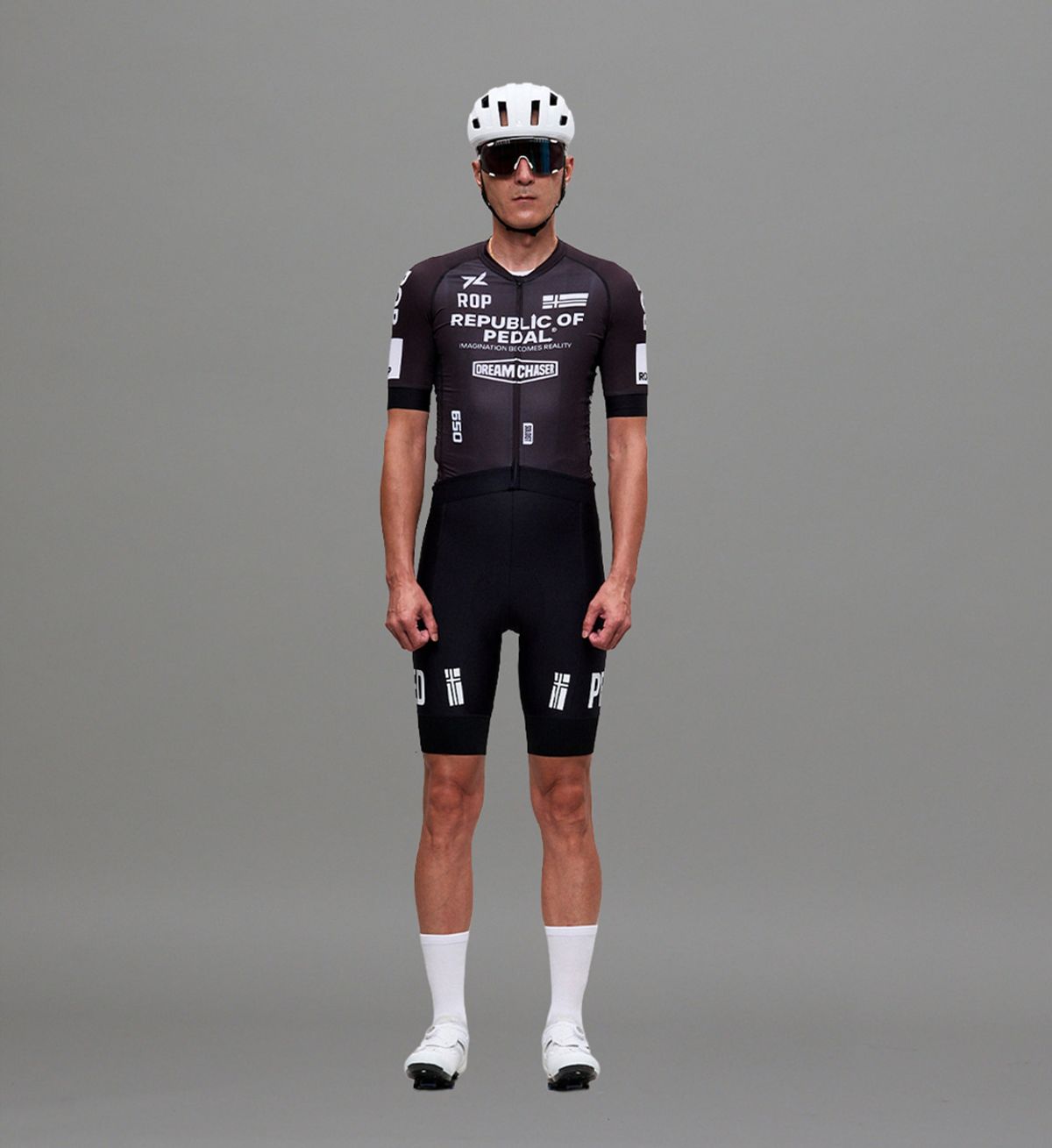 페달레(PEDALE) ROP SOLOIST SHORT SLEEVE JERSEY TEAM - BLACK