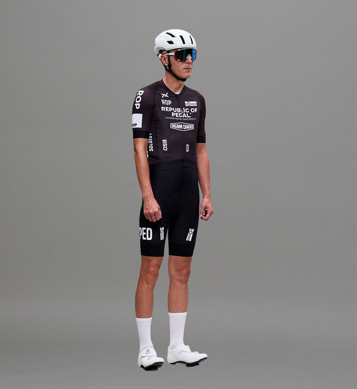 페달레(PEDALE) ROP SOLOIST SHORT SLEEVE JERSEY TEAM - BLACK