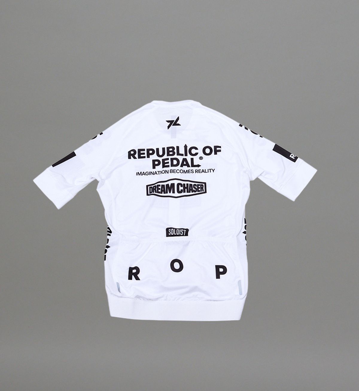 페달레(PEDALE) ROP SOLOIST SHORT SLEEVE JERSEY TEAM - WHITE