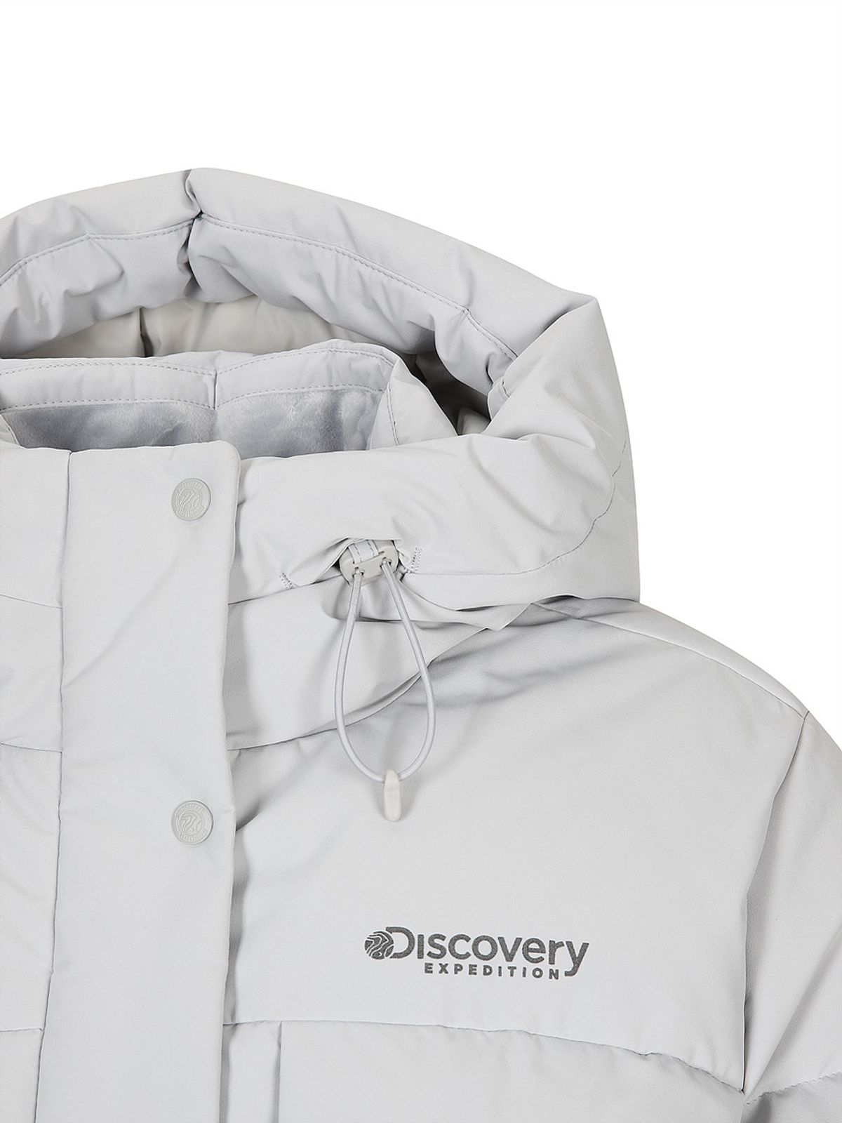 디스커버리 익스페디션(DISCOVERY EXPEDITION) 여성 레스터G 구스다운 숏패딩 (L/GREY)