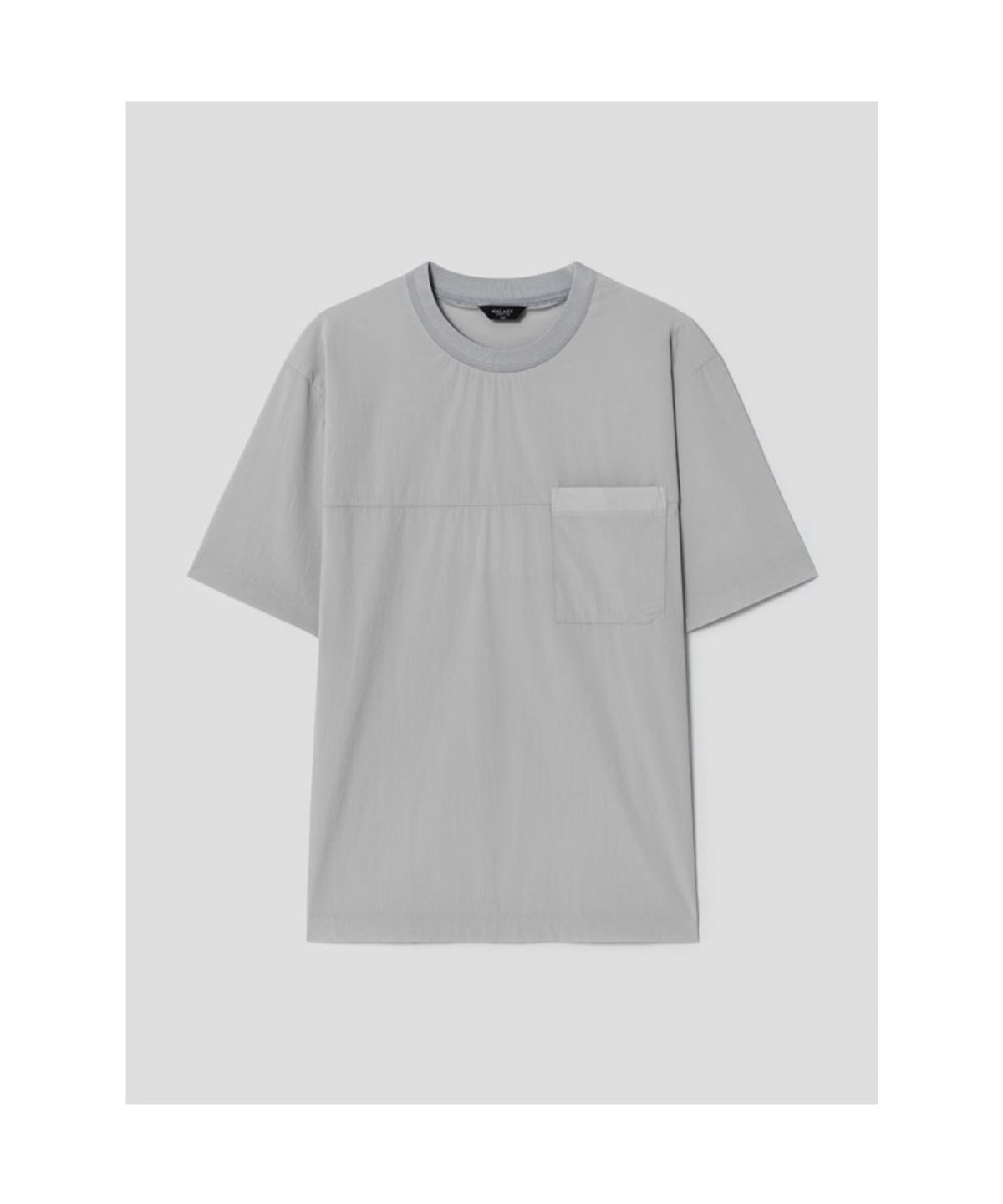 GLXY (갤럭시 라이프스타일)(GLXY (GALAXY LIFESTYLE)) GLXY [갤럭시라이프스타일][三無衣服] 스트레치 기능성 라운드 티셔츠  그레이