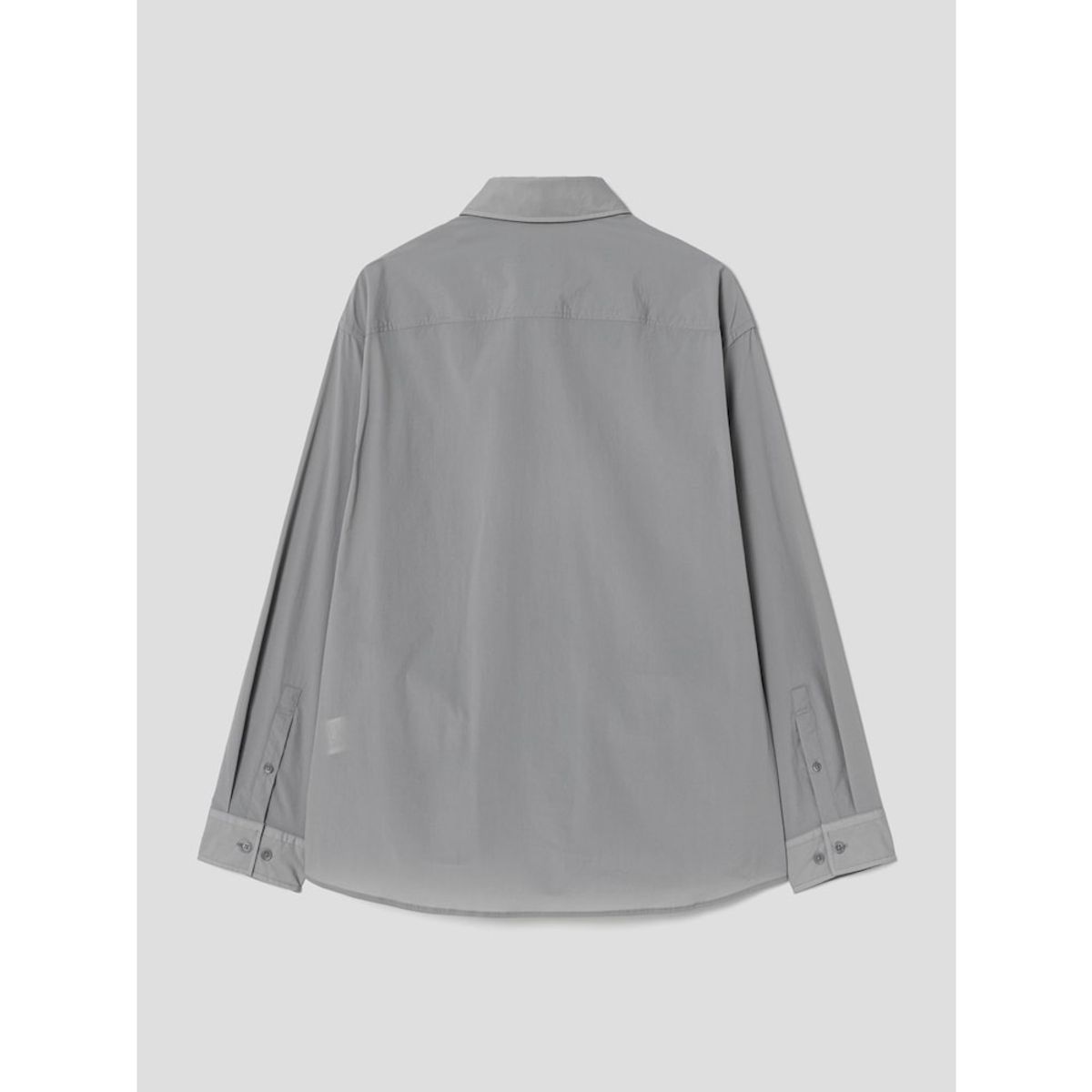 GLXY (갤럭시 라이프스타일)(GLXY (GALAXY LIFESTYLE)) GLXY [갤럭시라이프스타일][三無衣服] 나일론 스트레치 오버셔츠  그레이