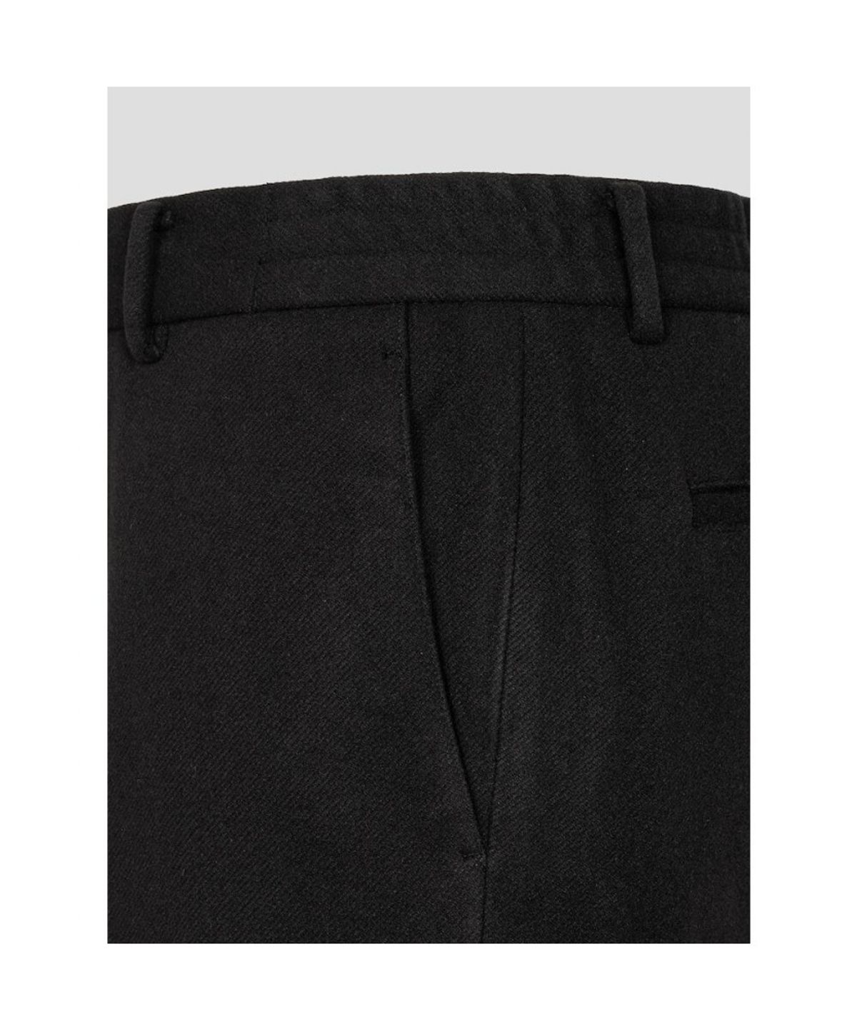 GLXY (갤럭시 라이프스타일)(GLXY (GALAXY LIFESTYLE)) GLXY [갤럭시라이프스타일][三無衣服] 스트레치 방한 슬랙스  블랙