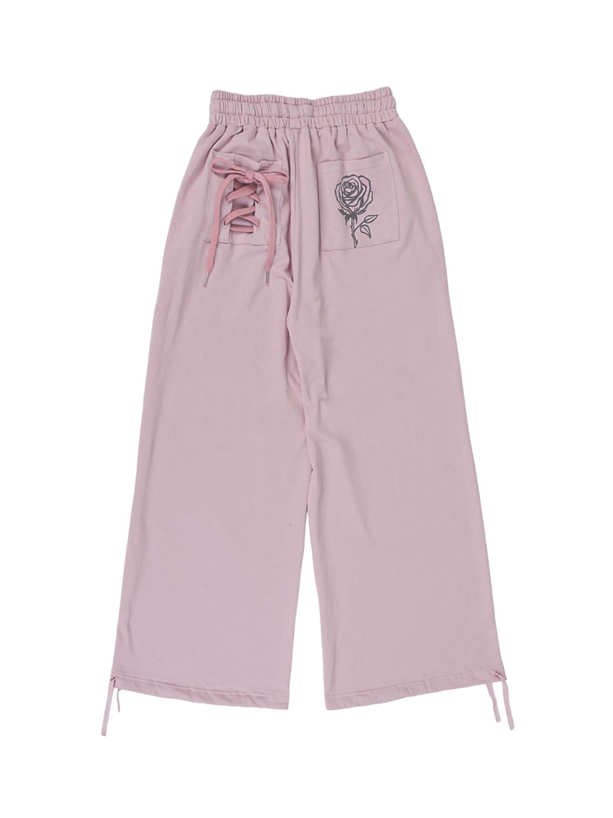 달링유어배드(DARLING, YOU'RE BAD) CORSET SWORD SWEATPANTS #DUST PINK