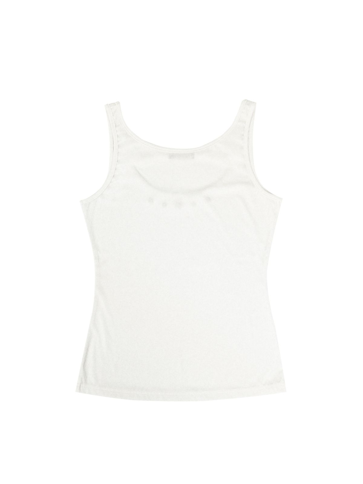 달링유어배드(DARLING, YOU'RE BAD) GLOW EYELET SLEEVELESS #PEARL WHITE