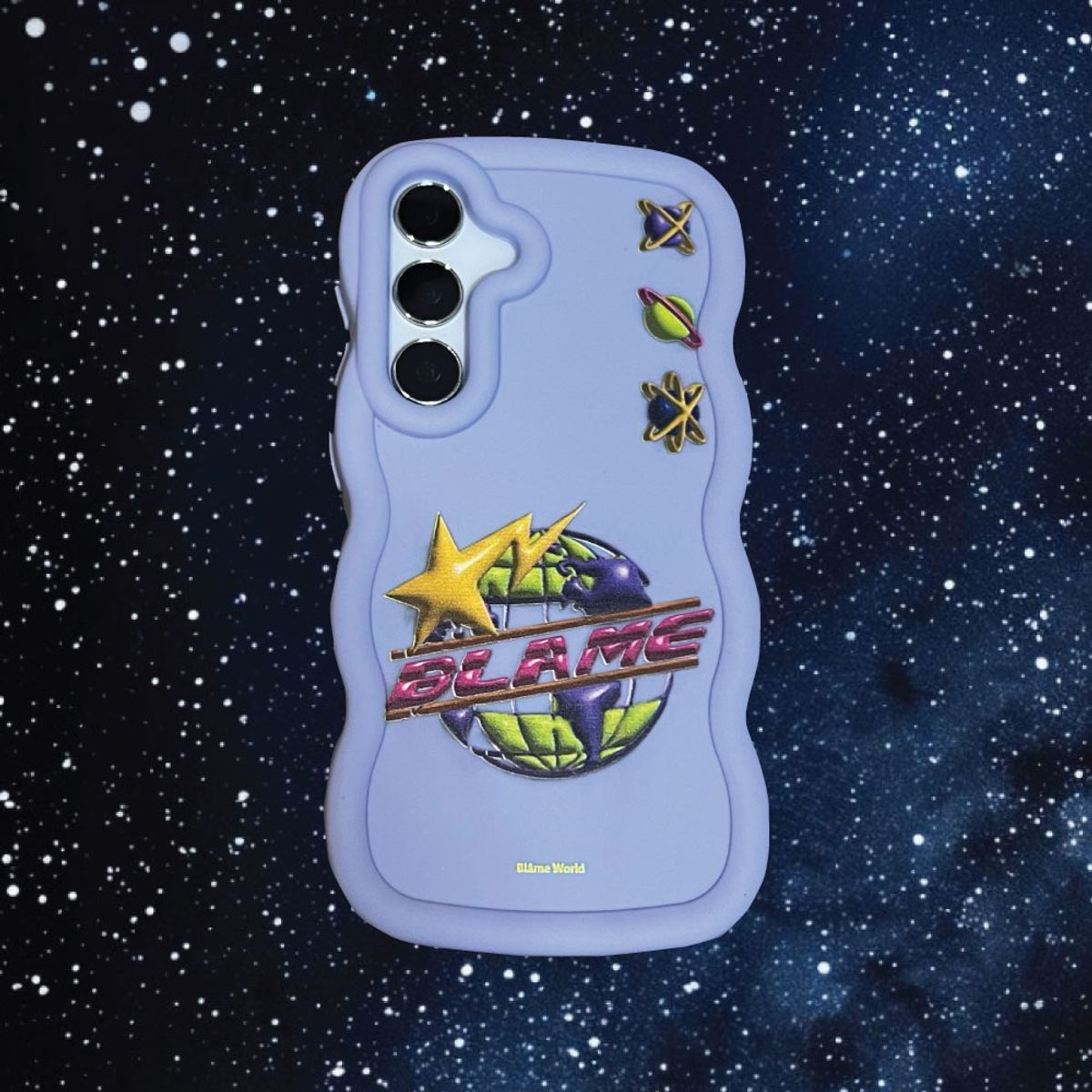 블레임 스튜디오(BLAMESTUDIO) Galaxy Blame World Logo Case