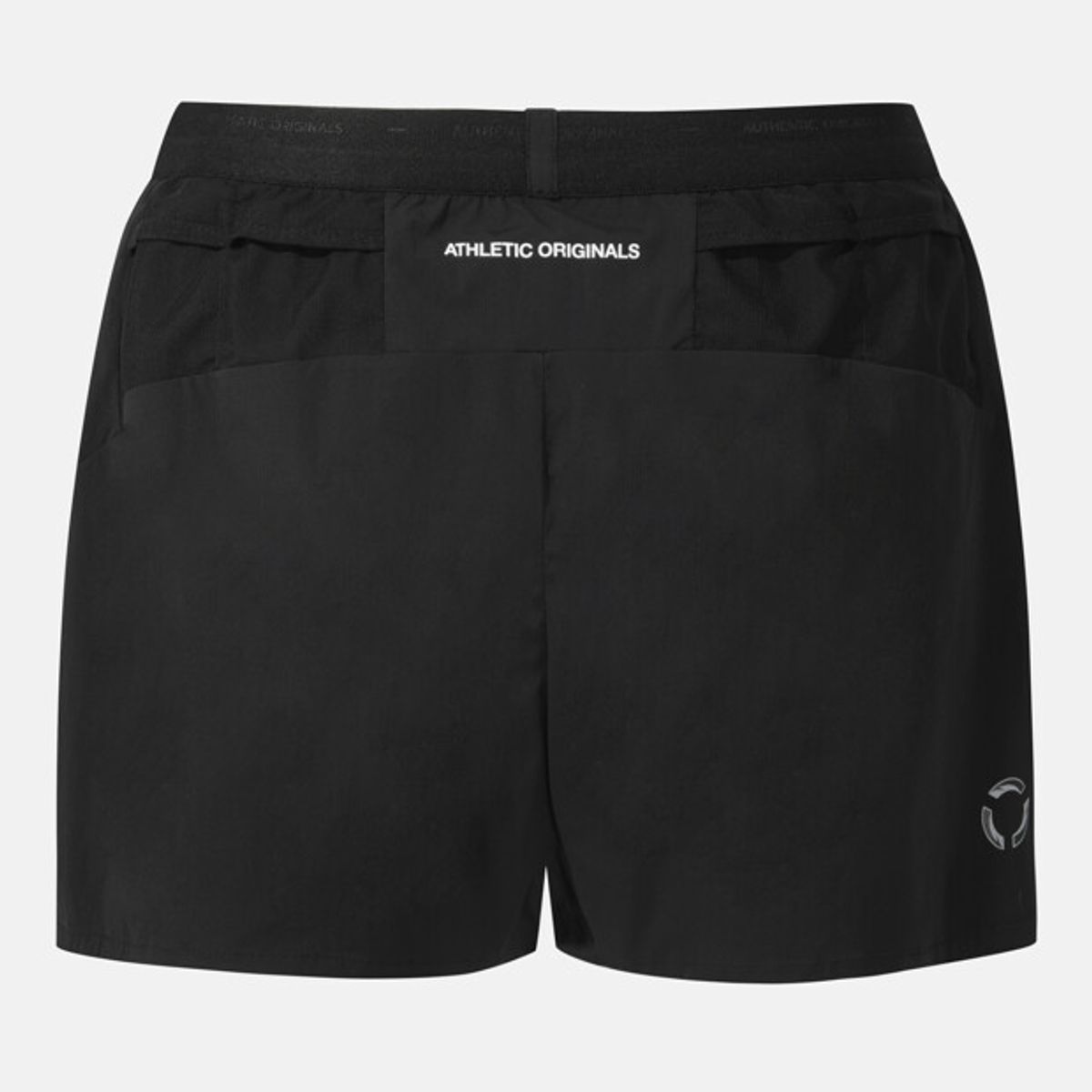 데상트(DESCENTE) 러닝 브리프 라인드 3인치 쇼츠 블랙(SQ321RHP73)