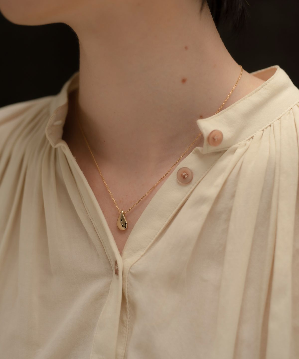 노비스도쿄(NOVICE TOKYO) 드롭 목걸이 Drop Necklace / Gold