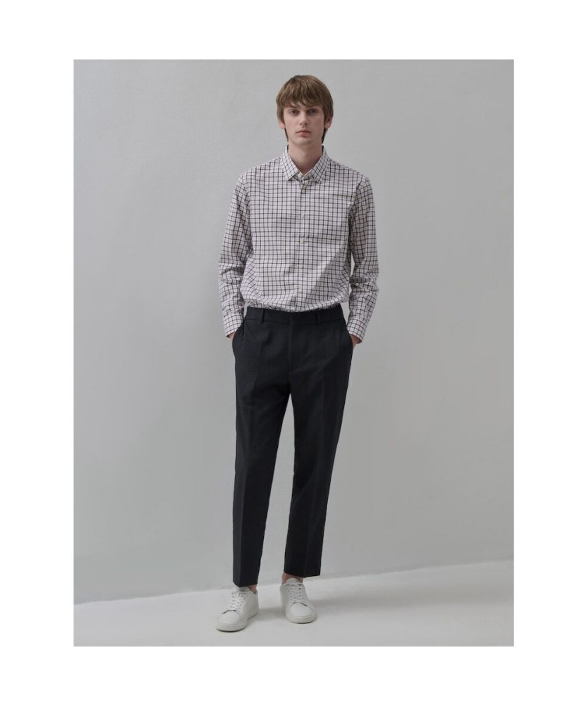 GLXY (갤럭시 라이프스타일)(GLXY (GALAXY LIFESTYLE)) GLXY [갤럭시라이프스타일][三無衣服] 셋업 팬츠  애쉬