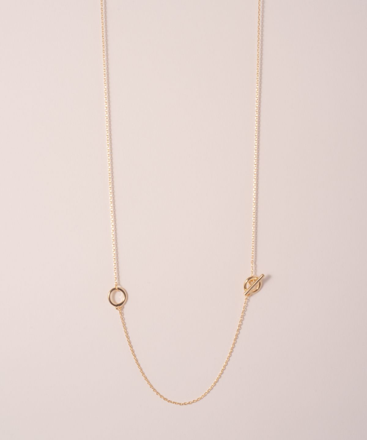 노비스도쿄(NOVICE TOKYO) 맨틀 체인 목걸이 Mantel Chain Necklace  / Gold