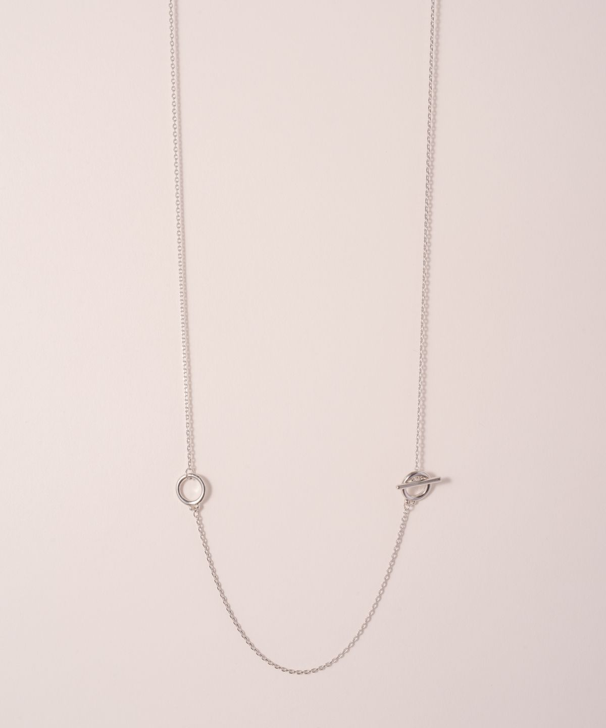 노비스도쿄(NOVICE TOKYO) 맨틀 체인 목걸이 Mantel Chain Necklace / Silver