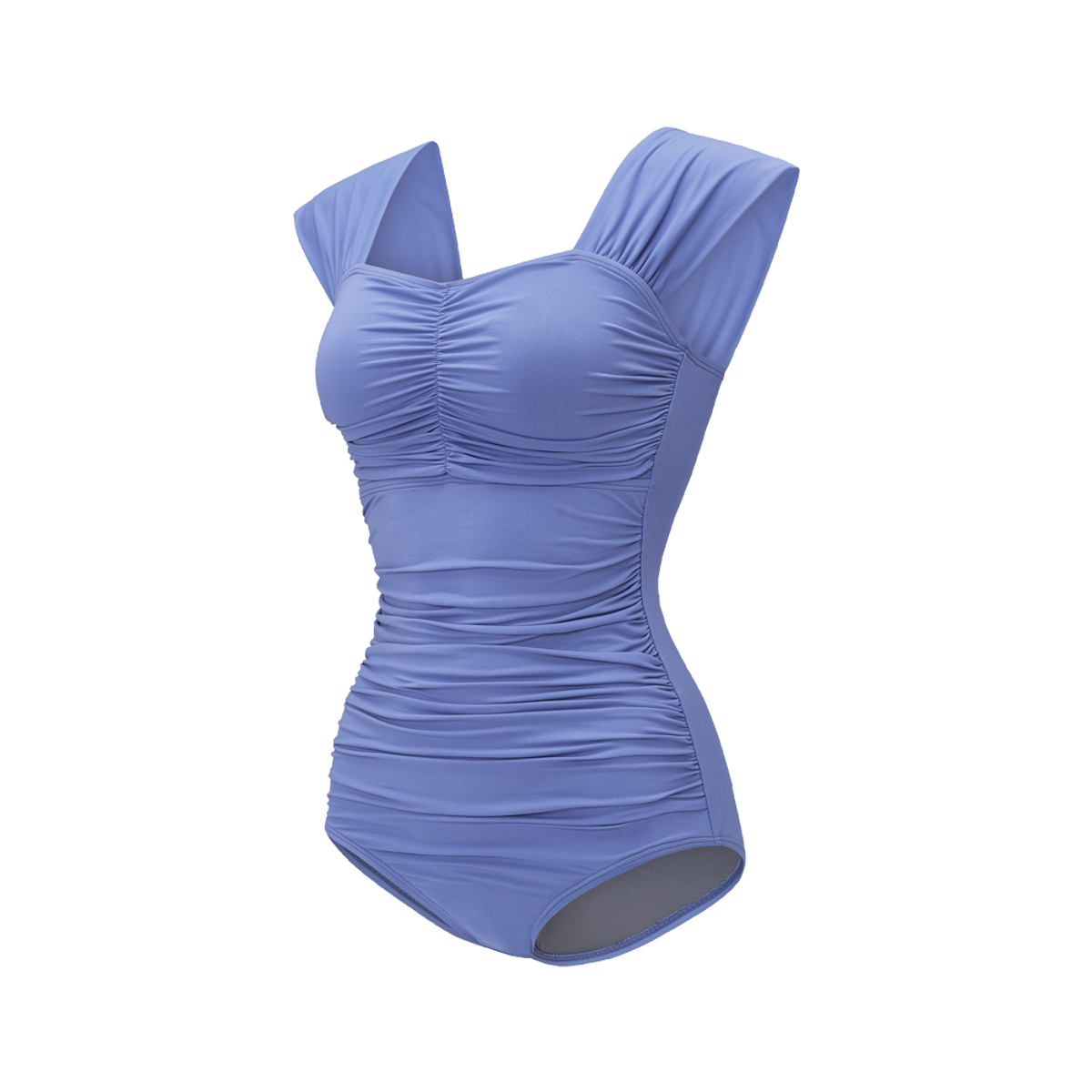 디에브(D.EV) Edelaine Cap Sleeve Swimsuit_Vista blue (블루)