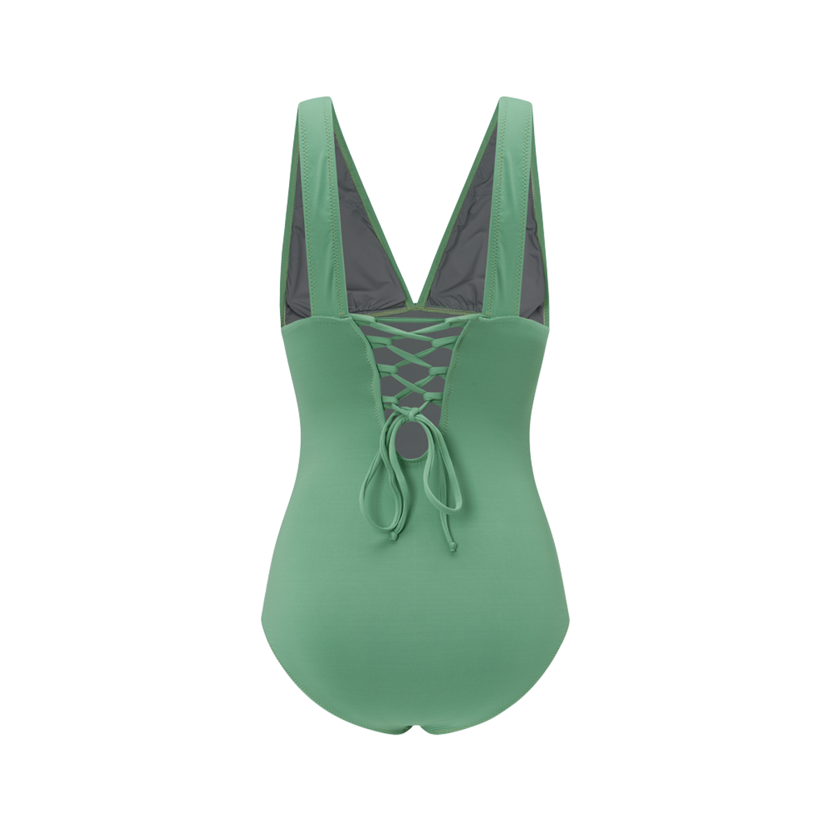 디에브(D.EV) Velsen Lace-up Swimsuit_Noble sage (그린)