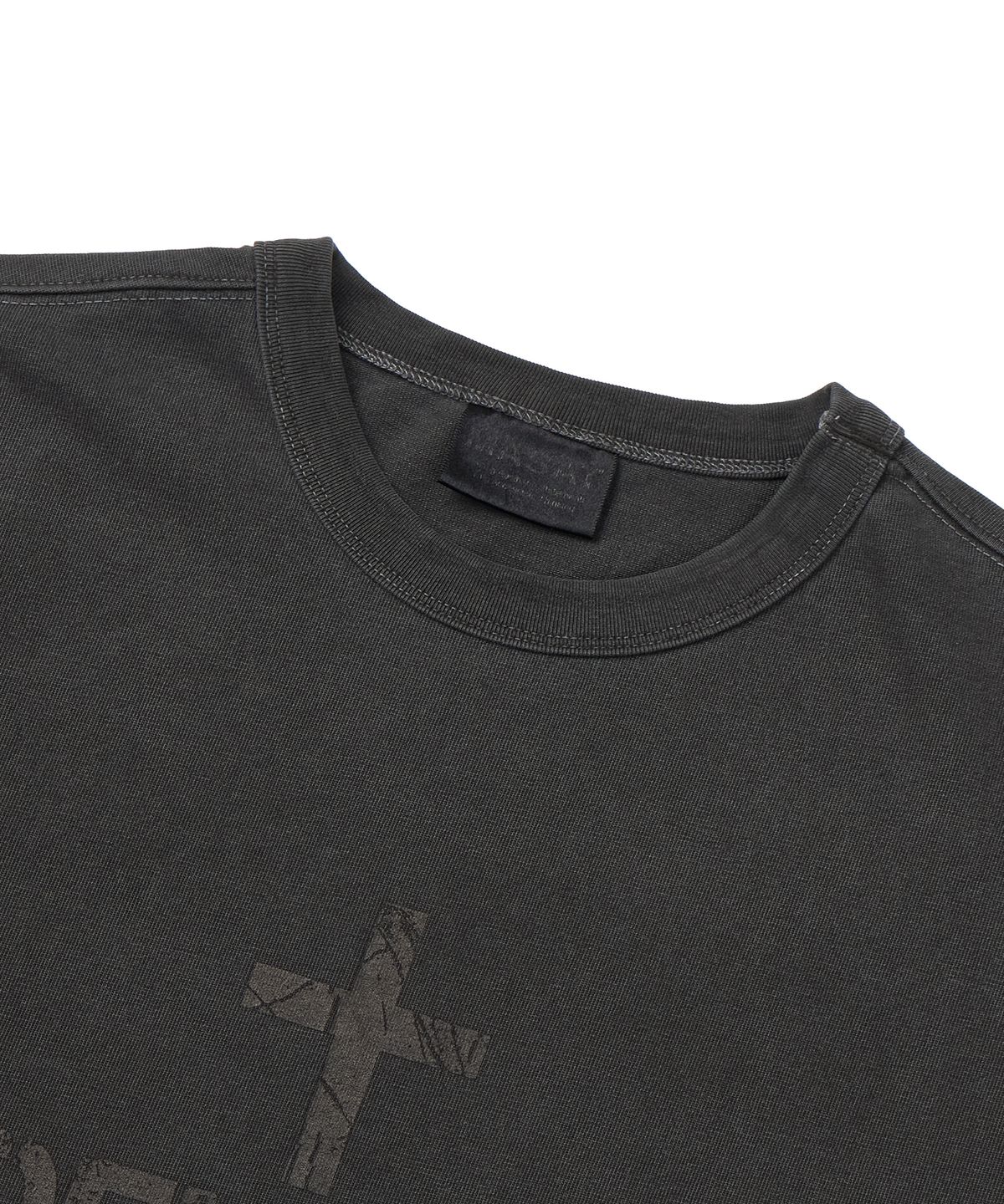 마사트(MASAT) P. No Future Short Sleeve _ Dark Gray