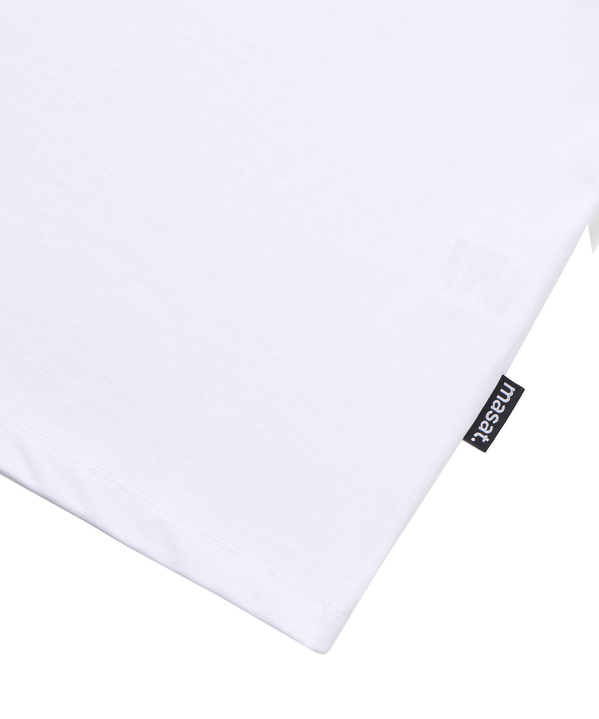 마사트(MASAT) Moshpit Ringer Short Sleeve _ White/Black