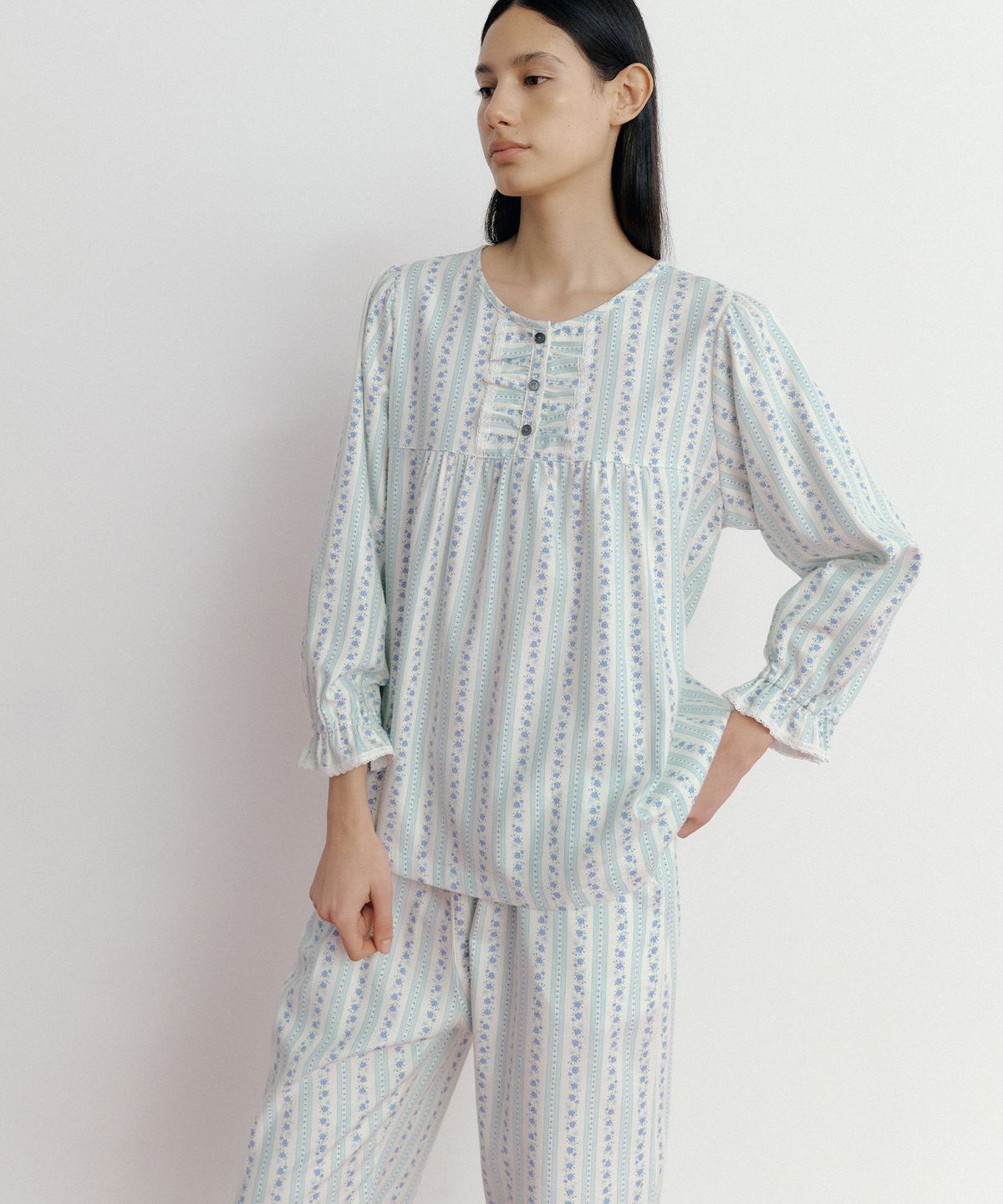조스라운지(JO'S LOUNGE) [웜모달] (w) Heather Lounge Two-piece