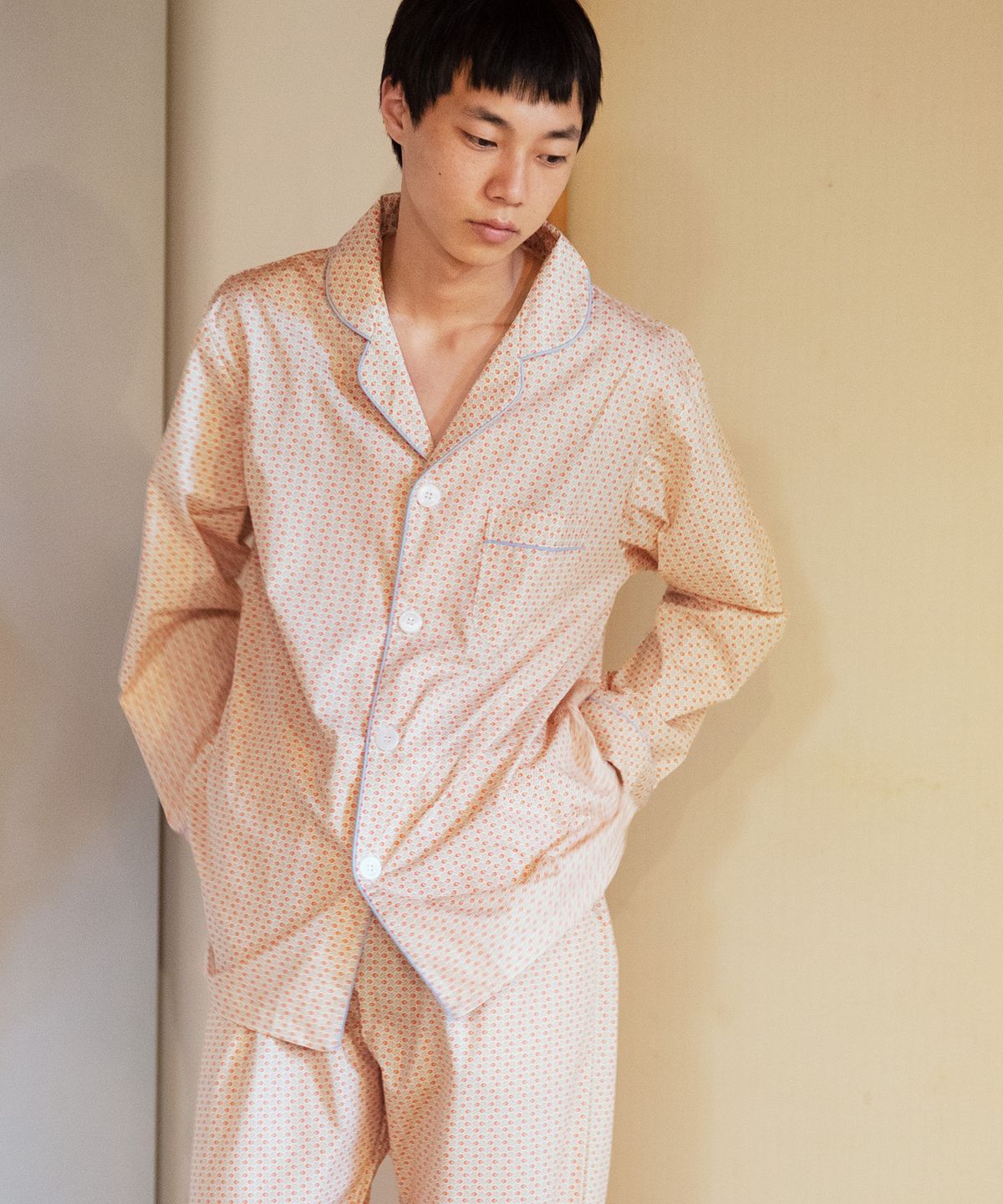 조스라운지(JO'S LOUNGE) (couple) Apricot Pajama Set + One-piece