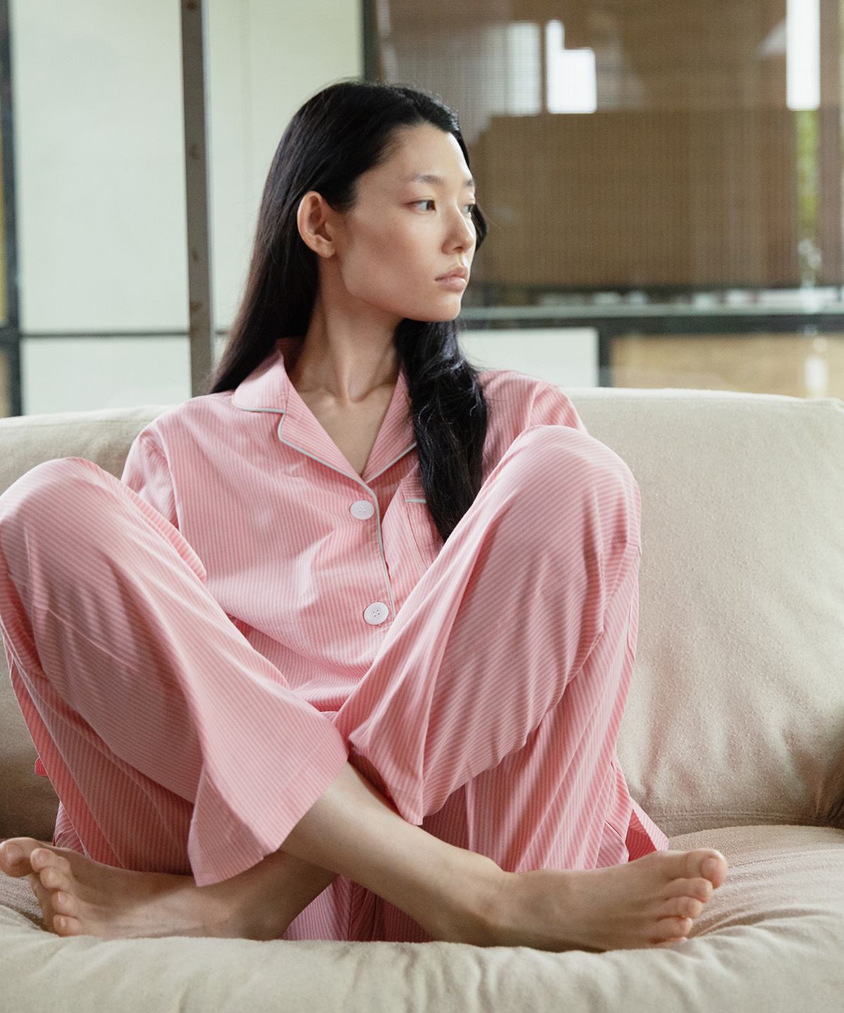 조스라운지(JO'S LOUNGE) (couple) Petal Pajama Set