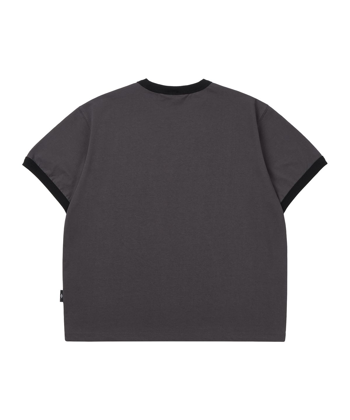 마사트(MASAT) Moshpit Ringer Short Sleeve _ Charcoal/Black