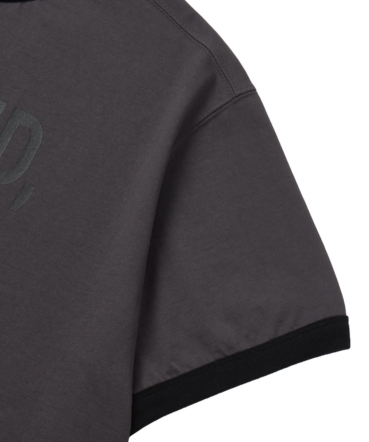 마사트(MASAT) Moshpit Ringer Short Sleeve _ Charcoal/Black