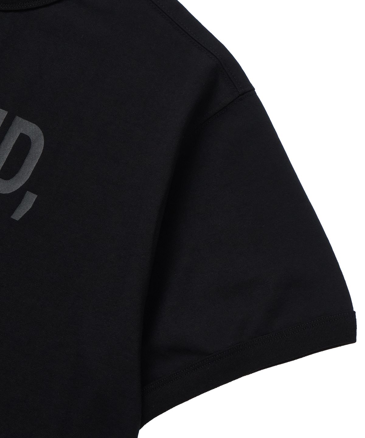 마사트(MASAT) Moshpit Ringer Short Sleeve _ Black/Black