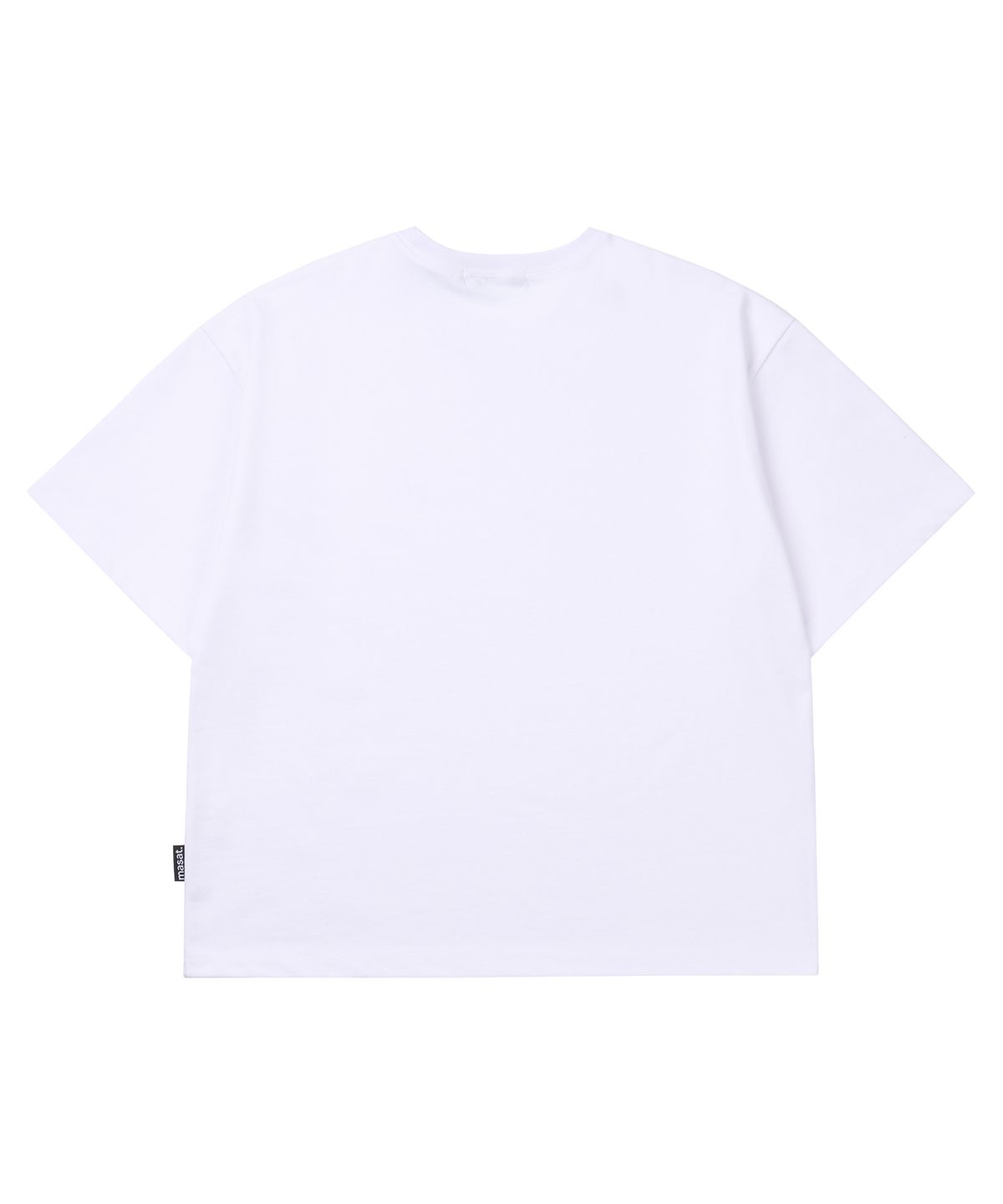마사트(MASAT) Essential Crop Short Sleeve _ White