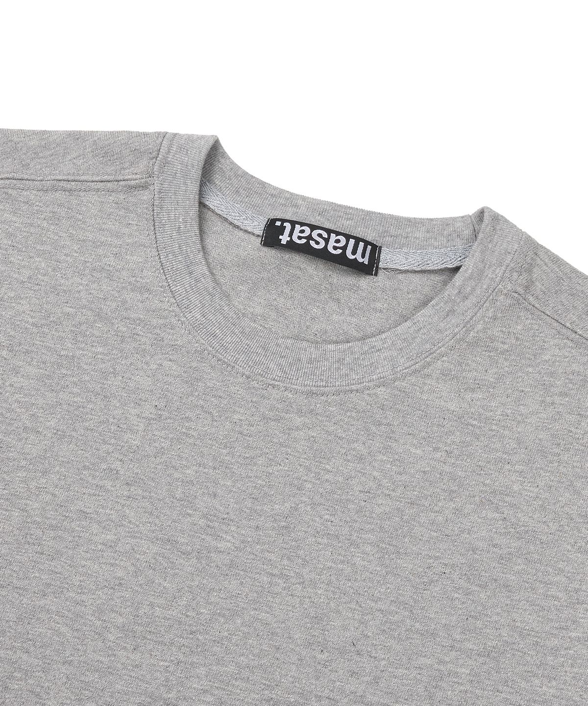 마사트(MASAT) Essential Crop Short Sleeve _ Gray